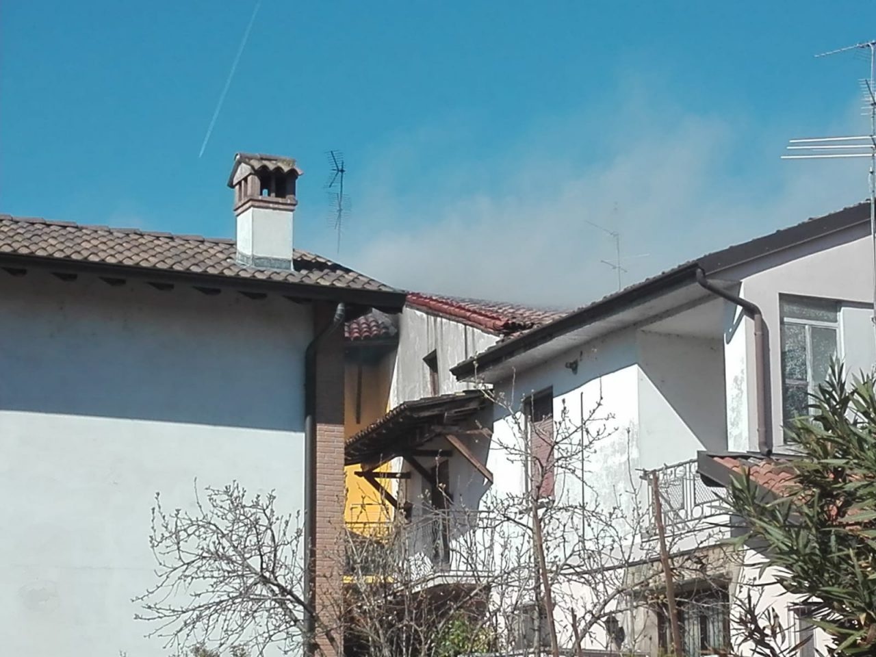 incendio a mozzanica