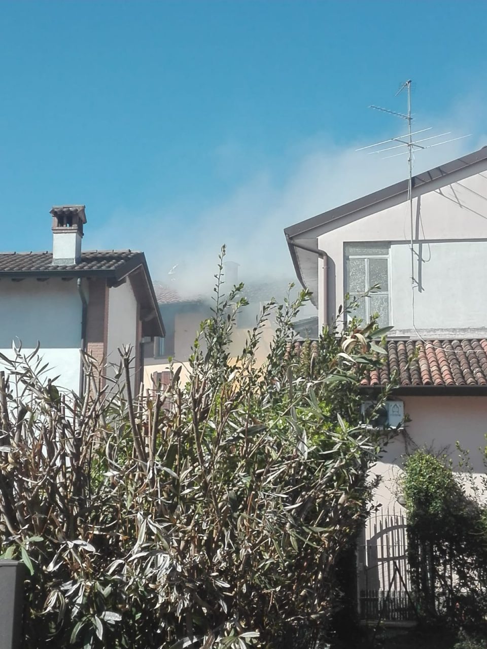 incendio a mozzanica
