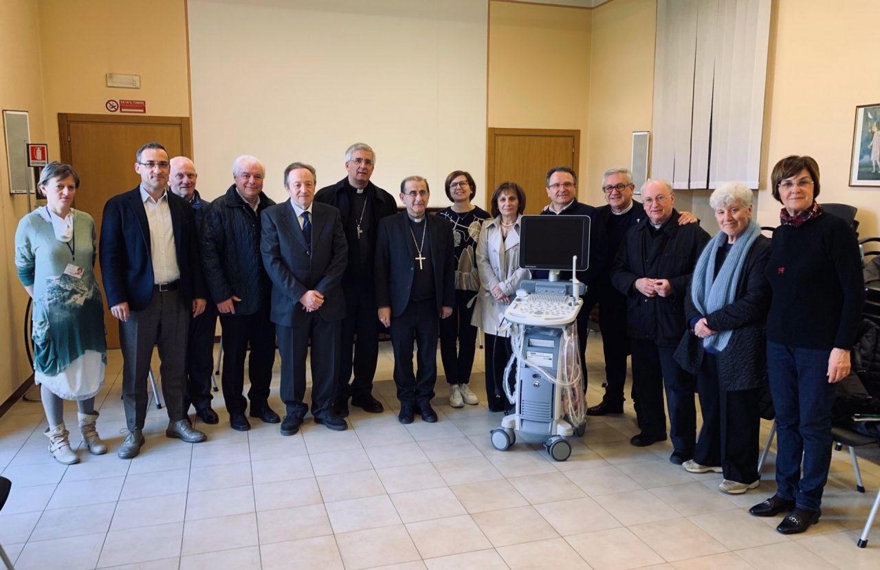 Inaugurato il nuovo ecografo del consultorio del Santuario