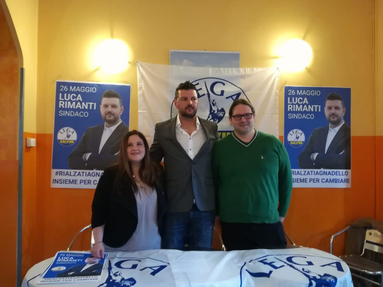 Luca Rimanti, da Roma ad Agnadello per fare il sindaco