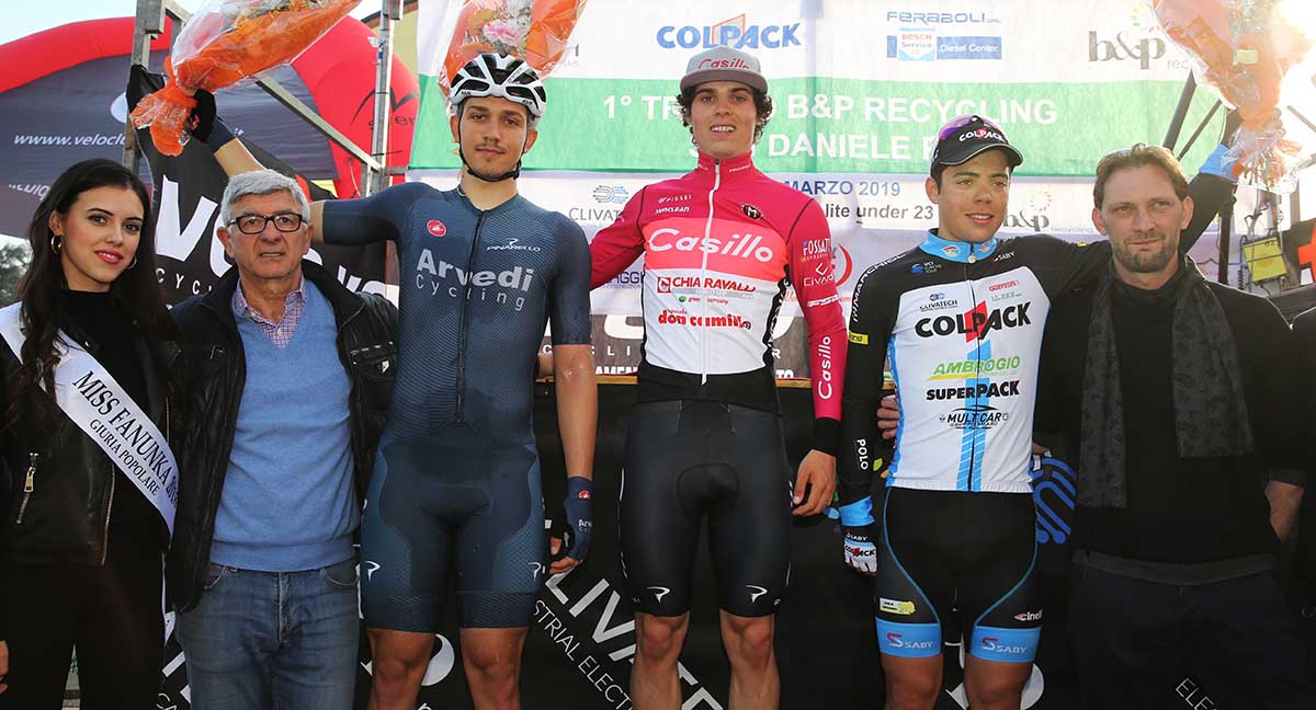 Ciclismo, Stefano Moro ad un passo dalla vittoria a San Daniele Po