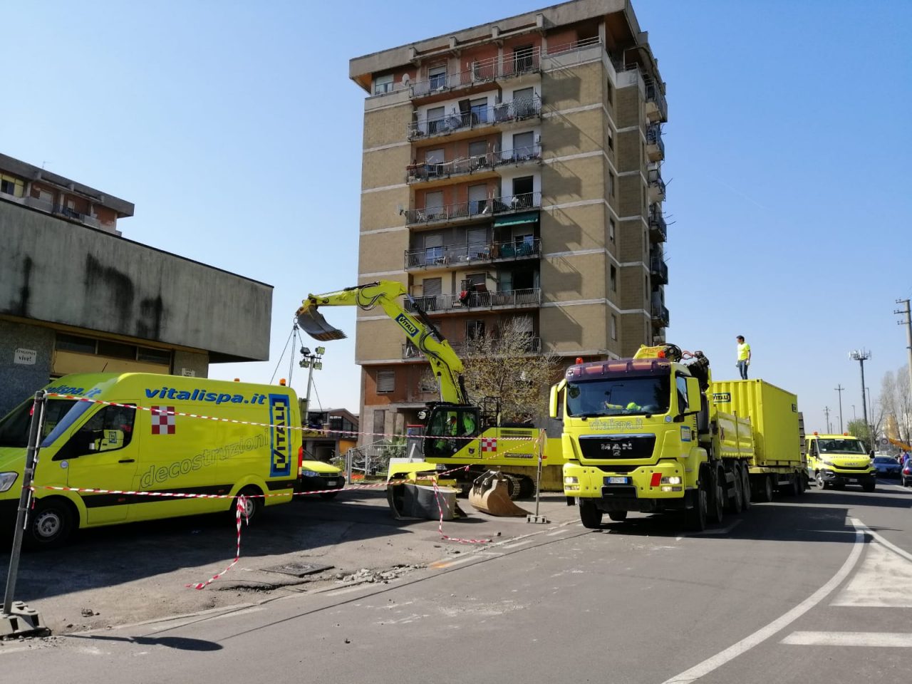 Torri di Zingonia, Forza Italia chiede i militari fuori dal cantiere