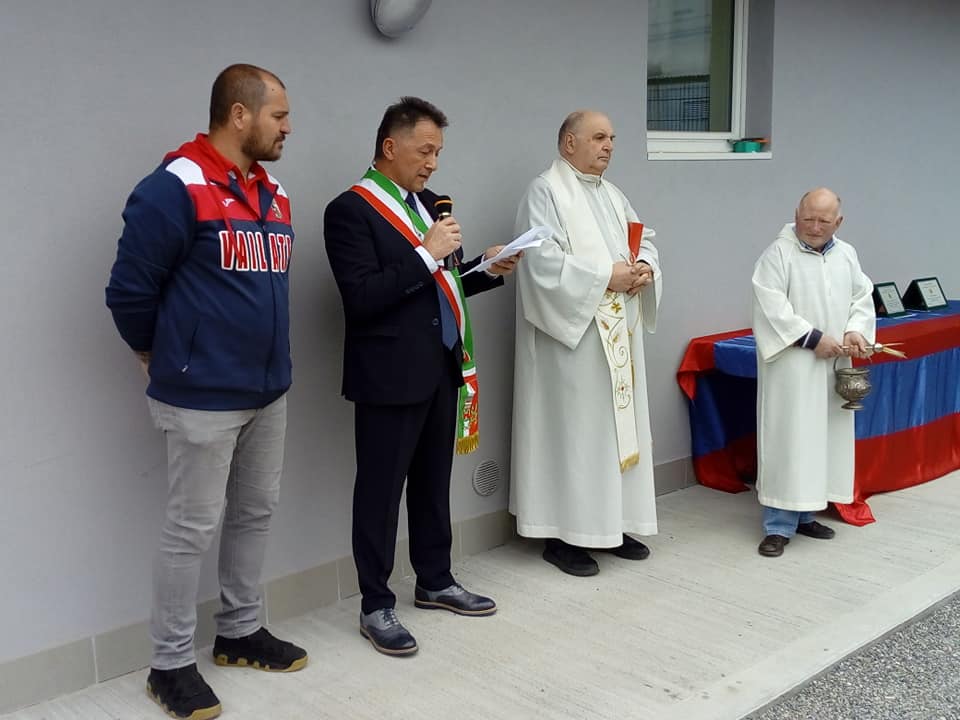 Inaugurati i nuovi spogliatoi del centro sportivo di Vailate