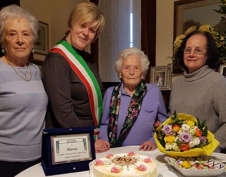 Un’altra centenaria a Pandino: è Maria Trabattoni