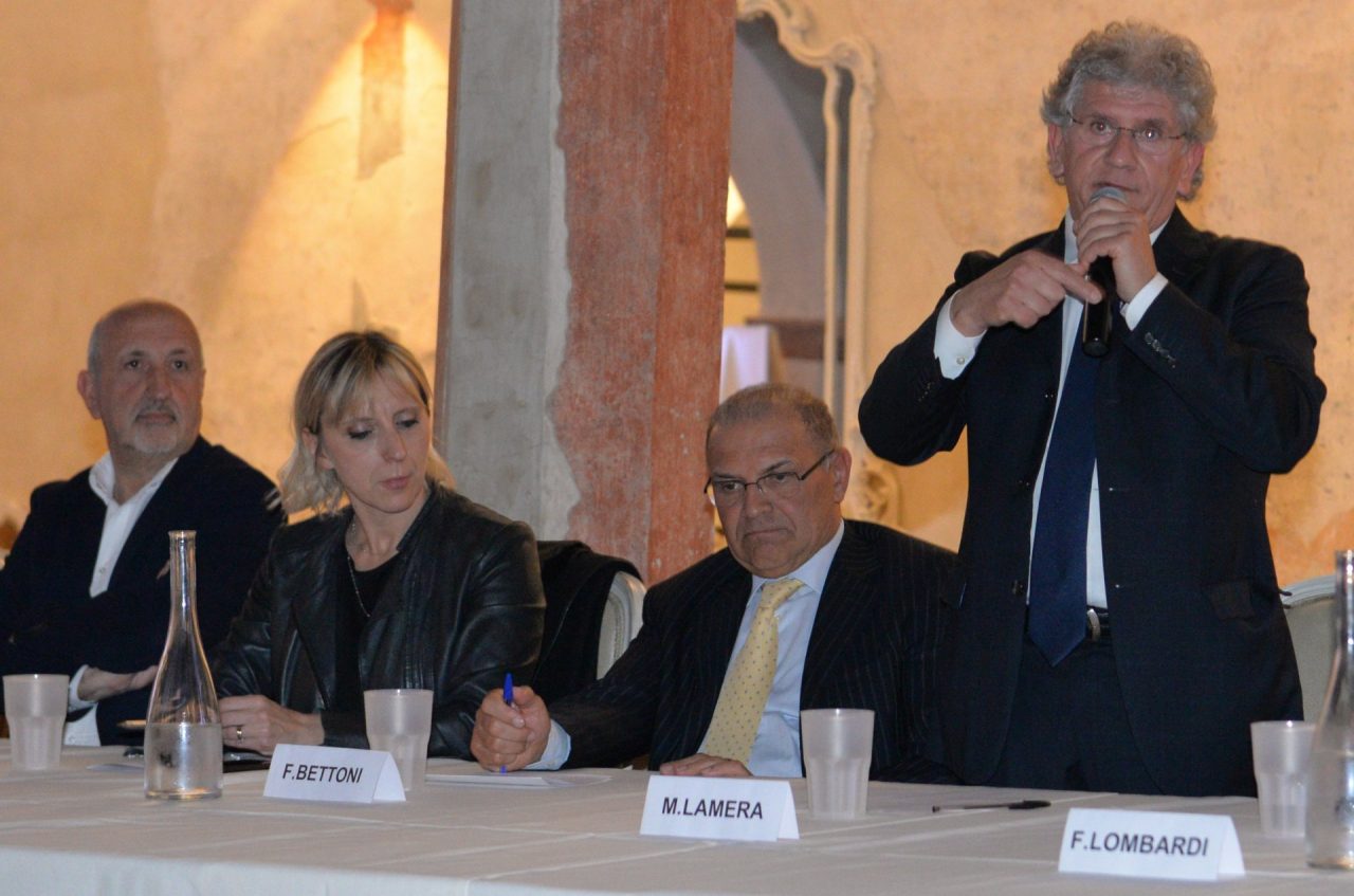 I “big” del Carroccio alla soirée per Lamera