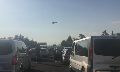 Chiuse le entrate in A4 tra Grumello e Ospitaletto per incidente