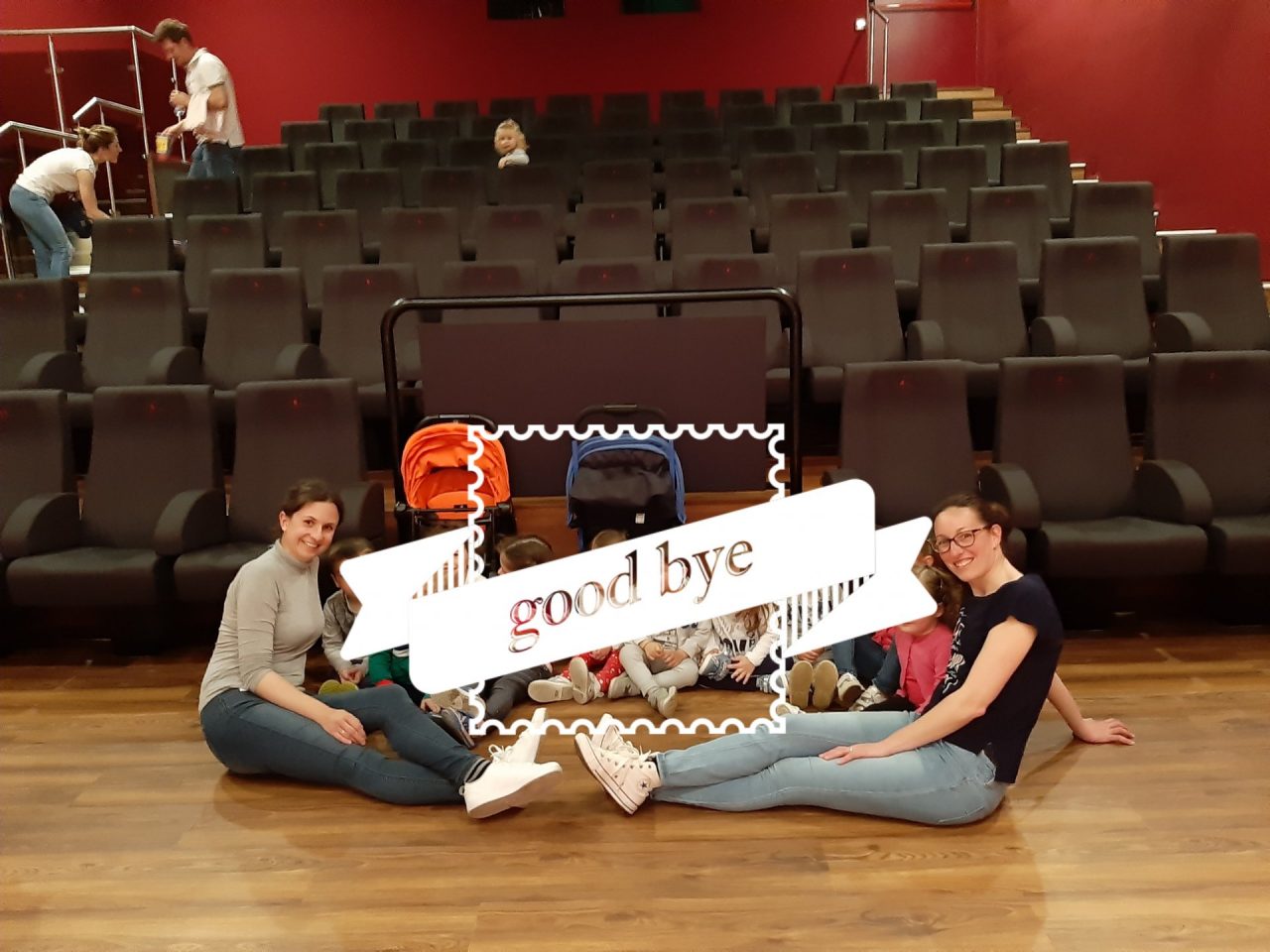 I bimbi del micronido ospiti di Anteo Spazio Cinema