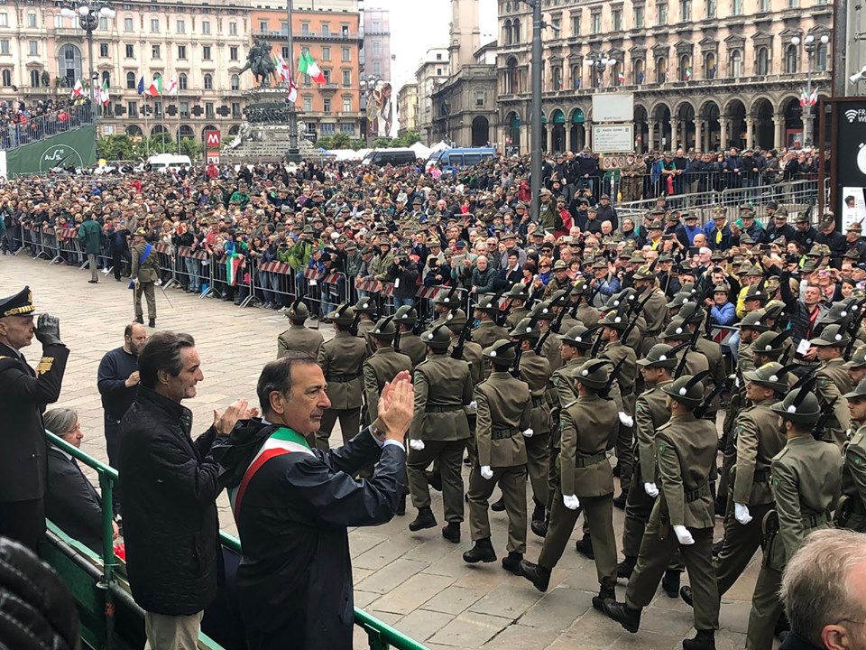Adunata Alpini Milano 2019: penne nere anche dalla Bassa FOTO e VIDEO