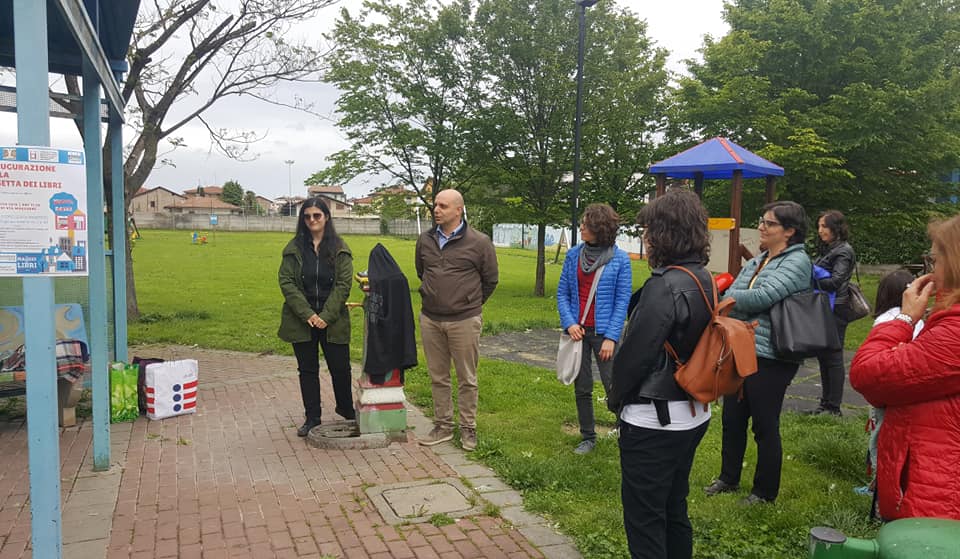 La casetta dei libri al parco comunale