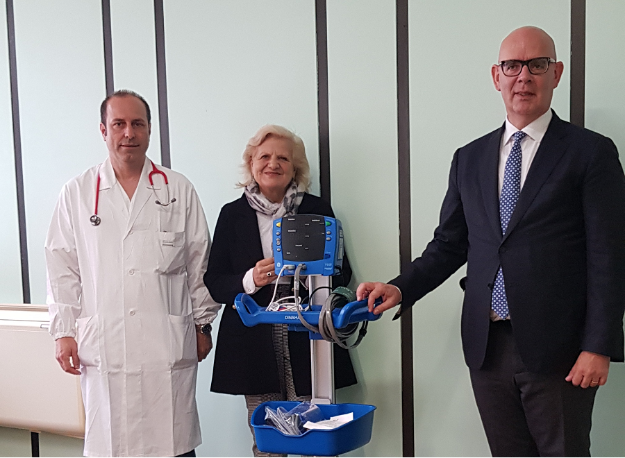 Un Monitor multiparametrico portatile in dono grazie allo studio clinico sulla dermatite atopica