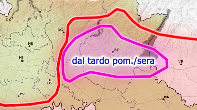 Arriva l’ultima bomba d’acqua della stagione, poi sarà estate