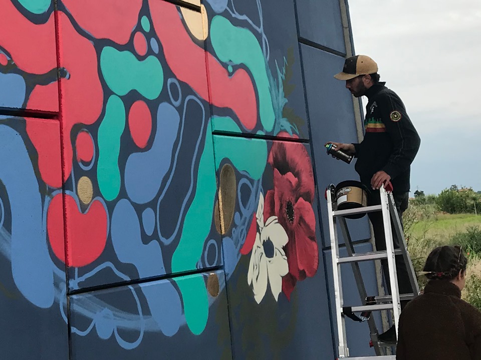 La street art colora i “Cavalca – via” tra Arzago e Casirate
