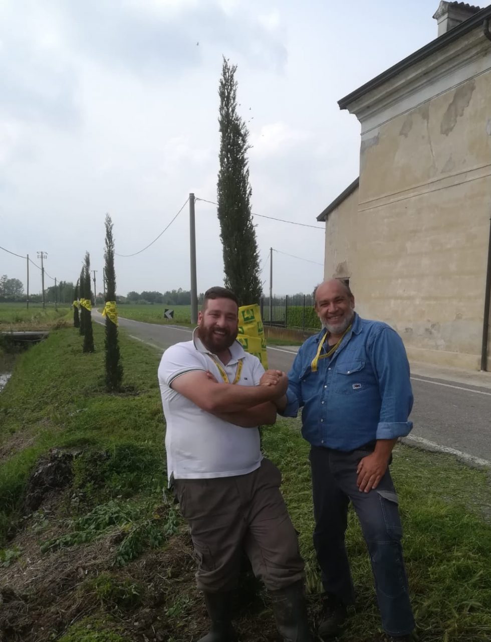 Alberi rubati alla chiesetta ripiantumati da Coldiretti