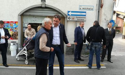 Giorgetti a Pontirolo: "Il governo va avanti se può fare le cose, altrimenti... " VIDEO