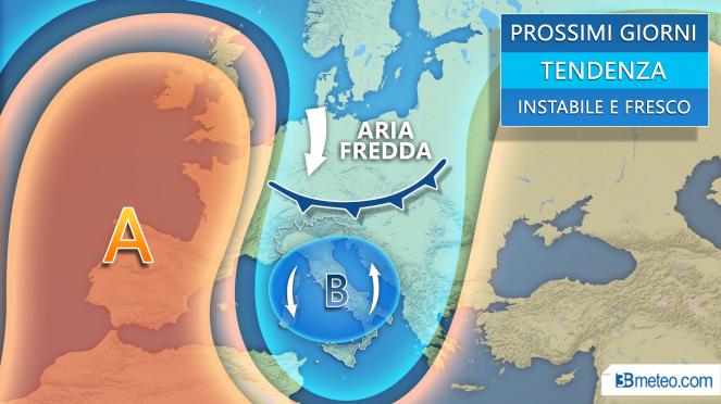 Instabilità e clima autunnale, ancora piogge in arrivo PREVISIONI METEO