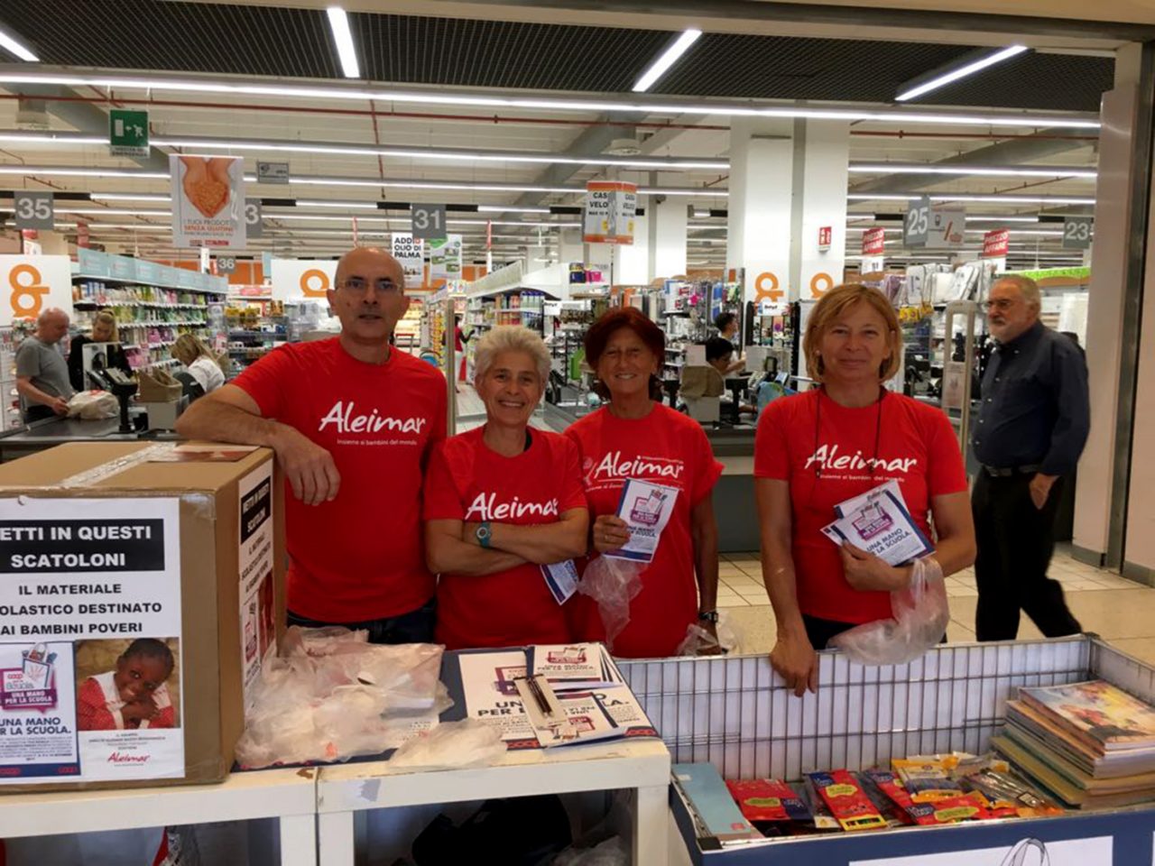 Raccolta zaini usati, l’appello di Amici di Aleimar