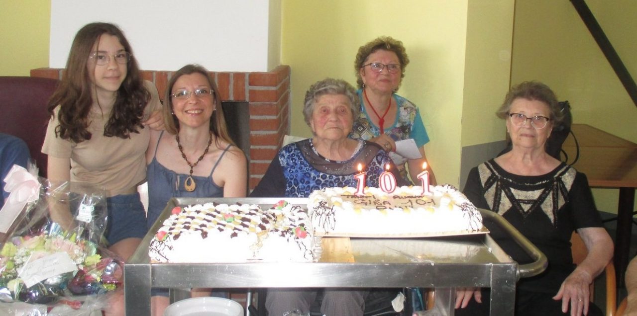 Alla Rsa di Pandino festa grande per l’ultracentenaria Gina Borghesi