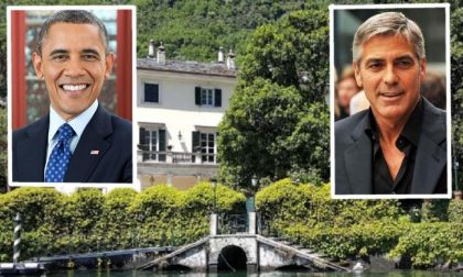 Gli Obama a Laglio da George Clooney