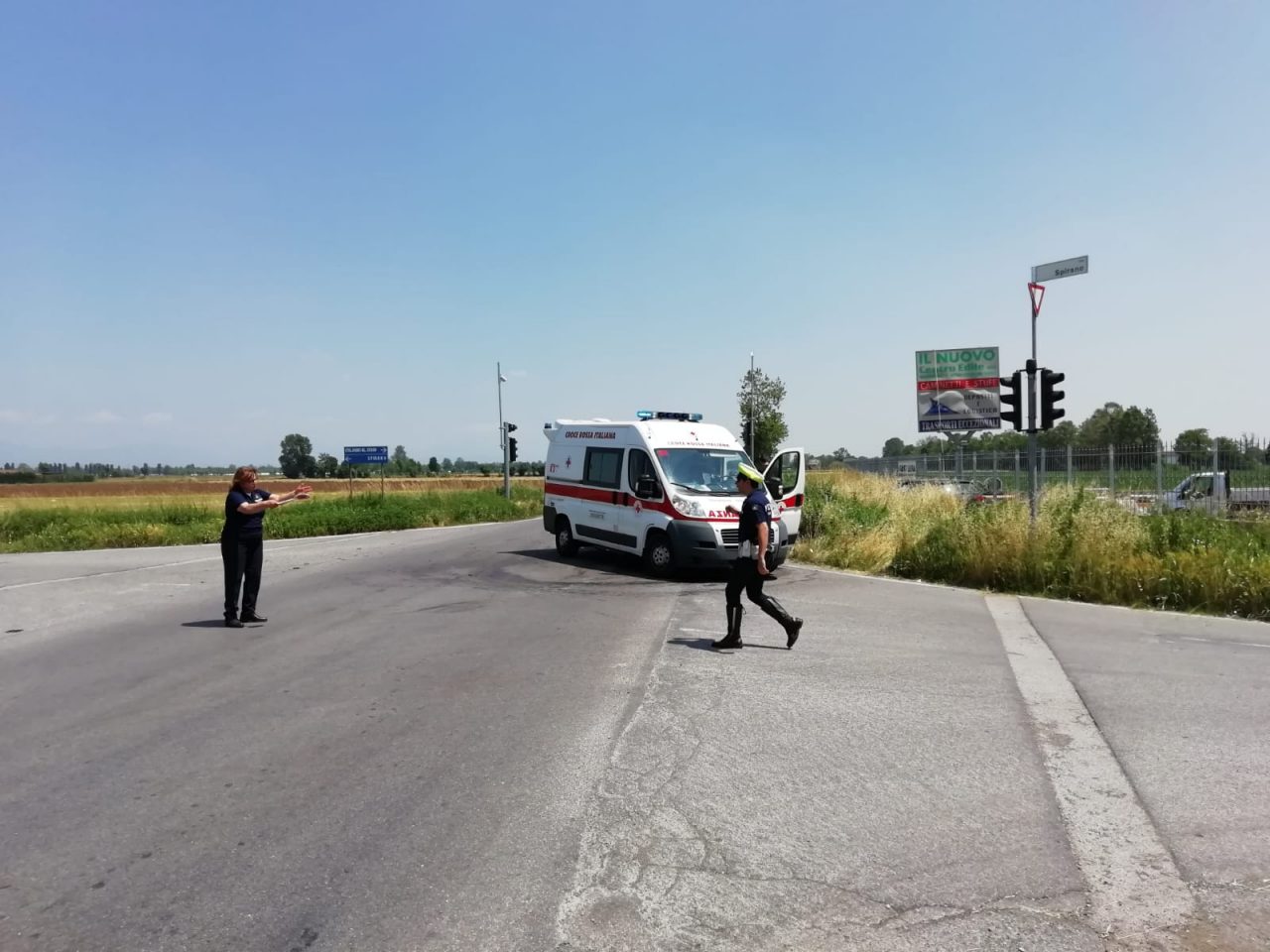 Brignano incidente incrocio maledetto