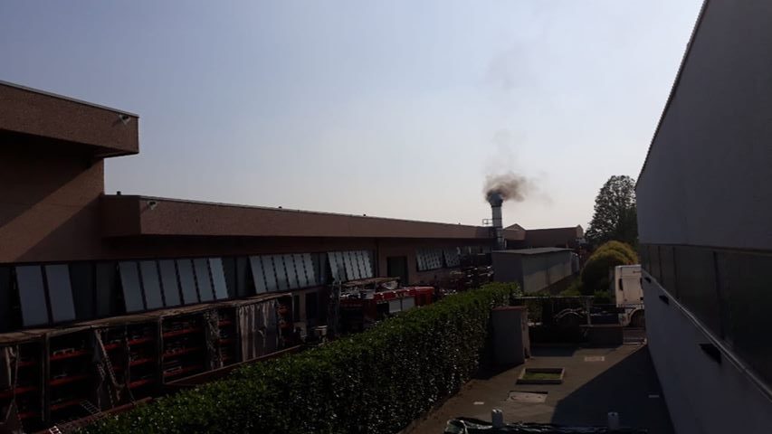 Incendio a Pagazzano, arrivano i pompieri