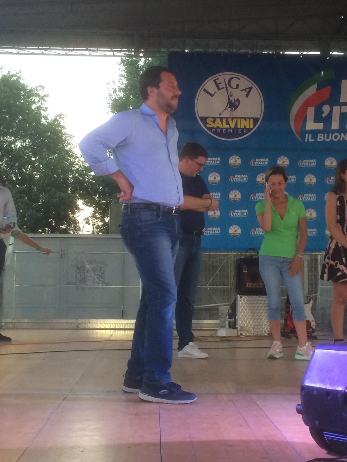 Salvini a Treviglio