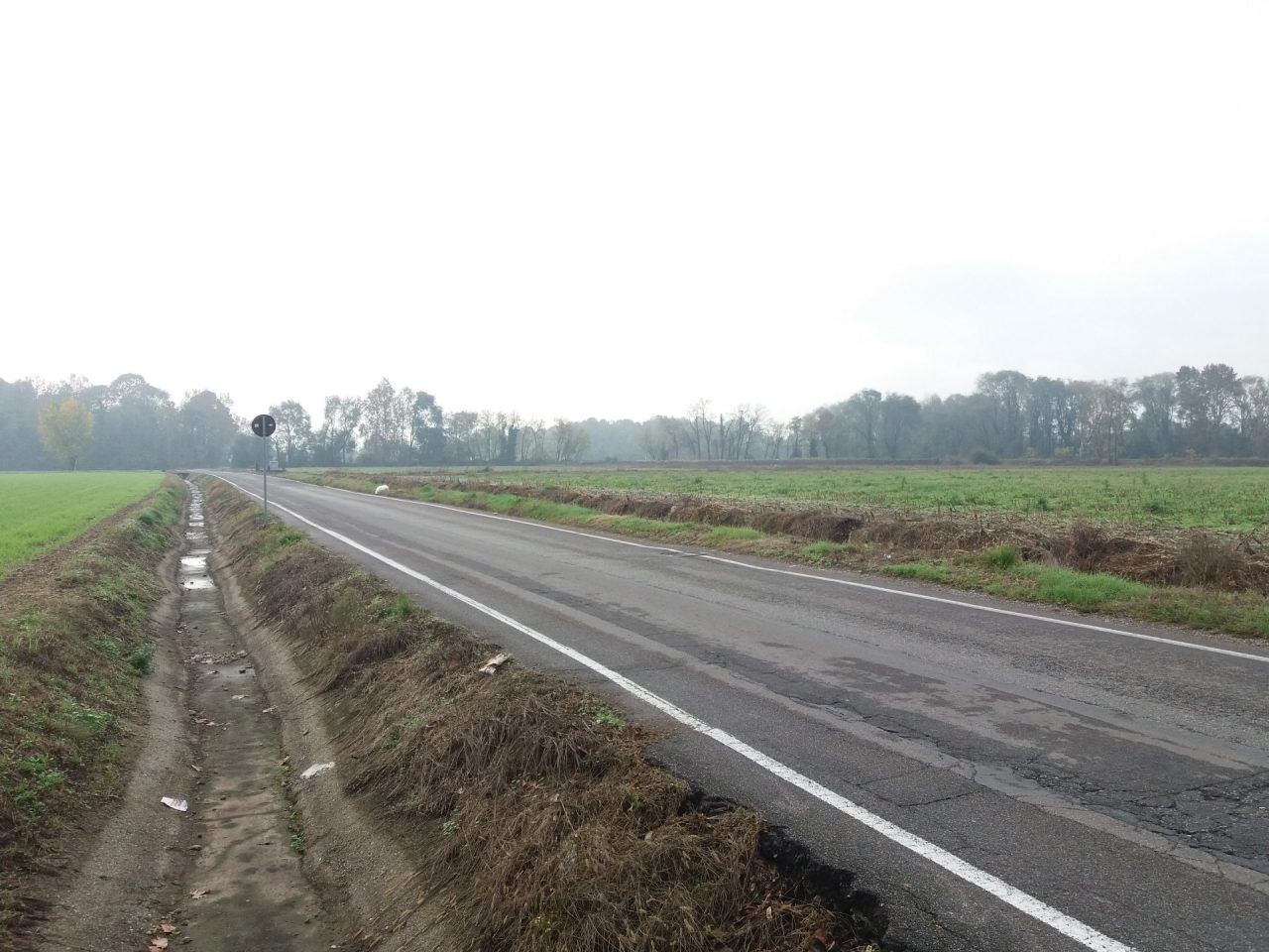 Chiude al traffico via Vittorio Veneto a Pognano. Lunedì inizieranno i lavori