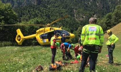 Scout rischia di cadere nel precipizio: salvato con altri 6 compagni dal Soccorso Alpino FOTO