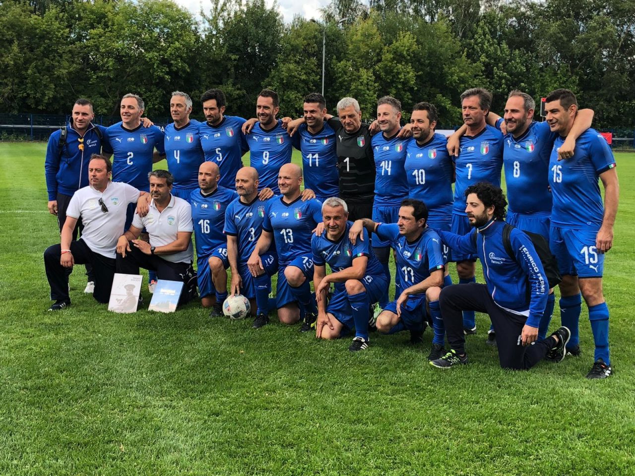 Cinque primi cittadini bergamaschi a Mosca per la nazionale italiana sindaci