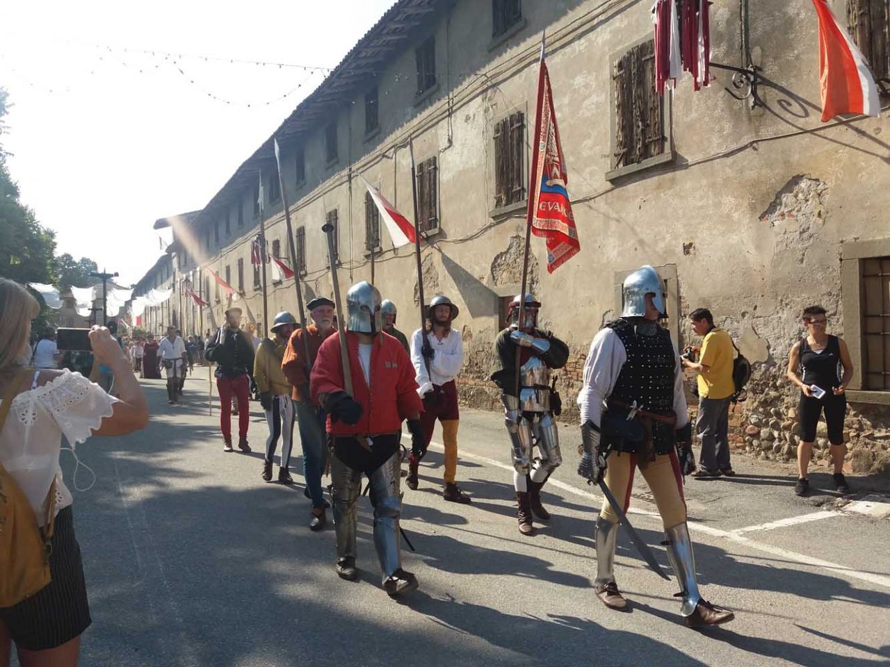 Rievocazione storica a Malpaga fa il pieno di visitatori FOTO