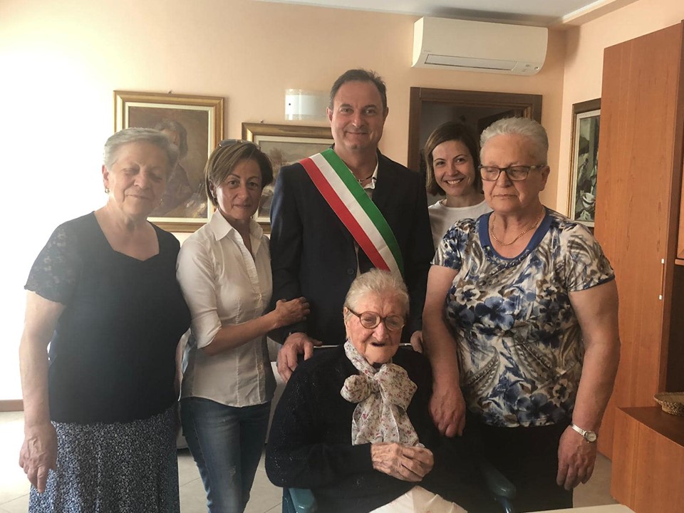 Addio a Luigia, decana di Martinengo