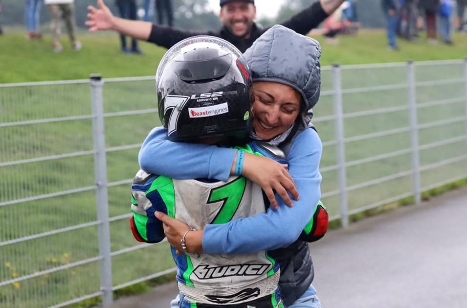 Cristian Borrelli conquista l’Europa alla minibike championship FOTO