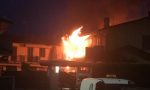 Terribile incendio a Mozzanica: villetta va a fuoco  FOTO