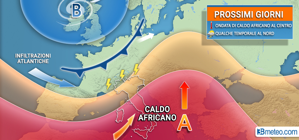 Allerta meteo in Lombardia: in arrivo forti temporali