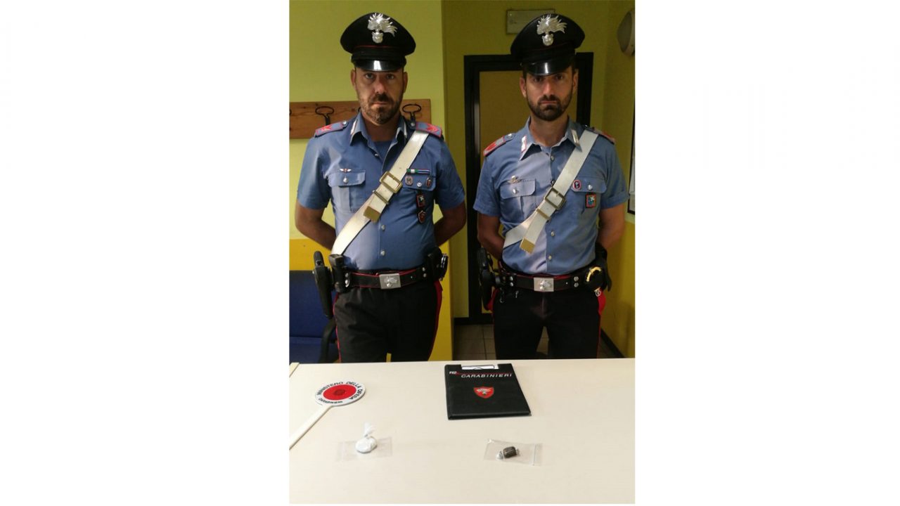 In tasca cocaina e hashish, 22enne arrestato a Zingonia