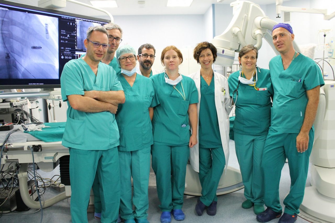 A Bergamo il più giovane paziente italiano con mini-pacemaker senza fili