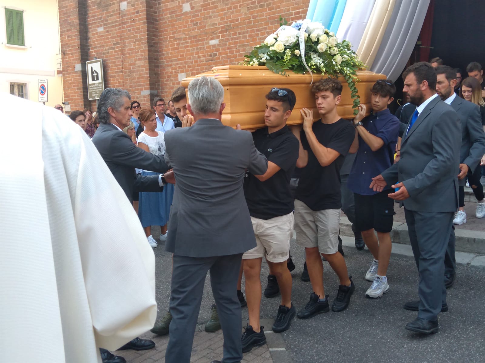 funerali Davide Zanatta
