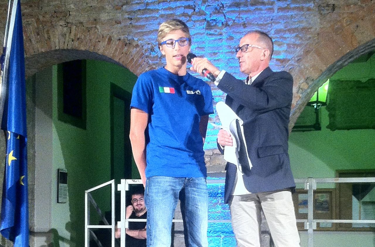 Il romanese Matteo Manzoni ai Mondiali giovanili di arrampicata