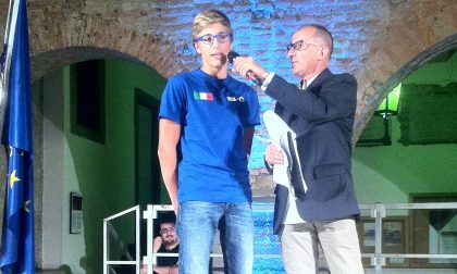 Il romanese Matteo Manzoni ai Mondiali giovanili di arrampicata