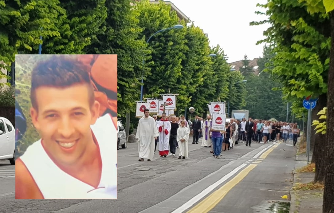 Morti sul lavoro, Romano dà l’ultimo saluto ad Alessandro Vezzoli