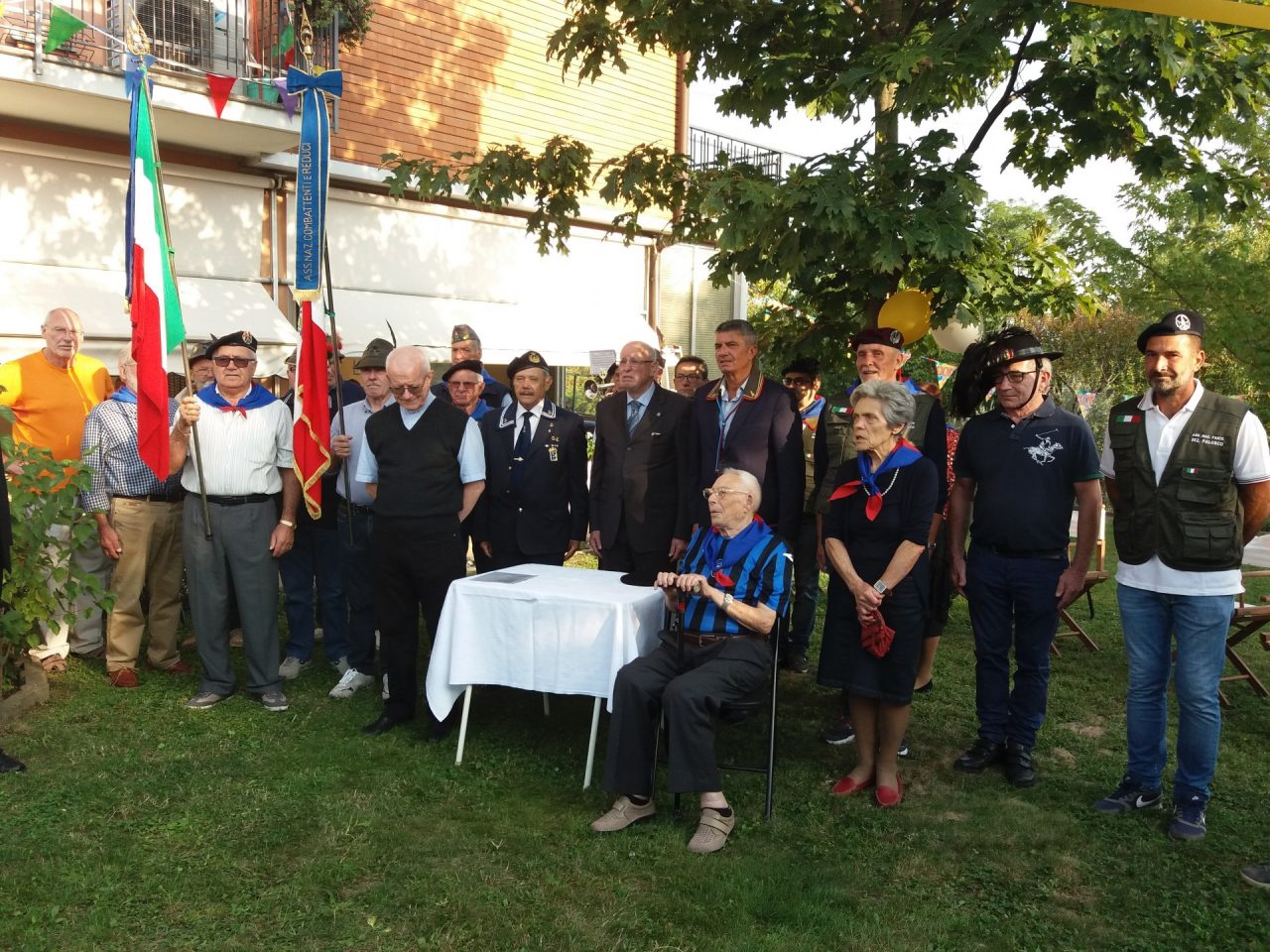 Piero Belometti, fante reduce, ha festeggiato i suoi 100 anni FOTO VIDEO
