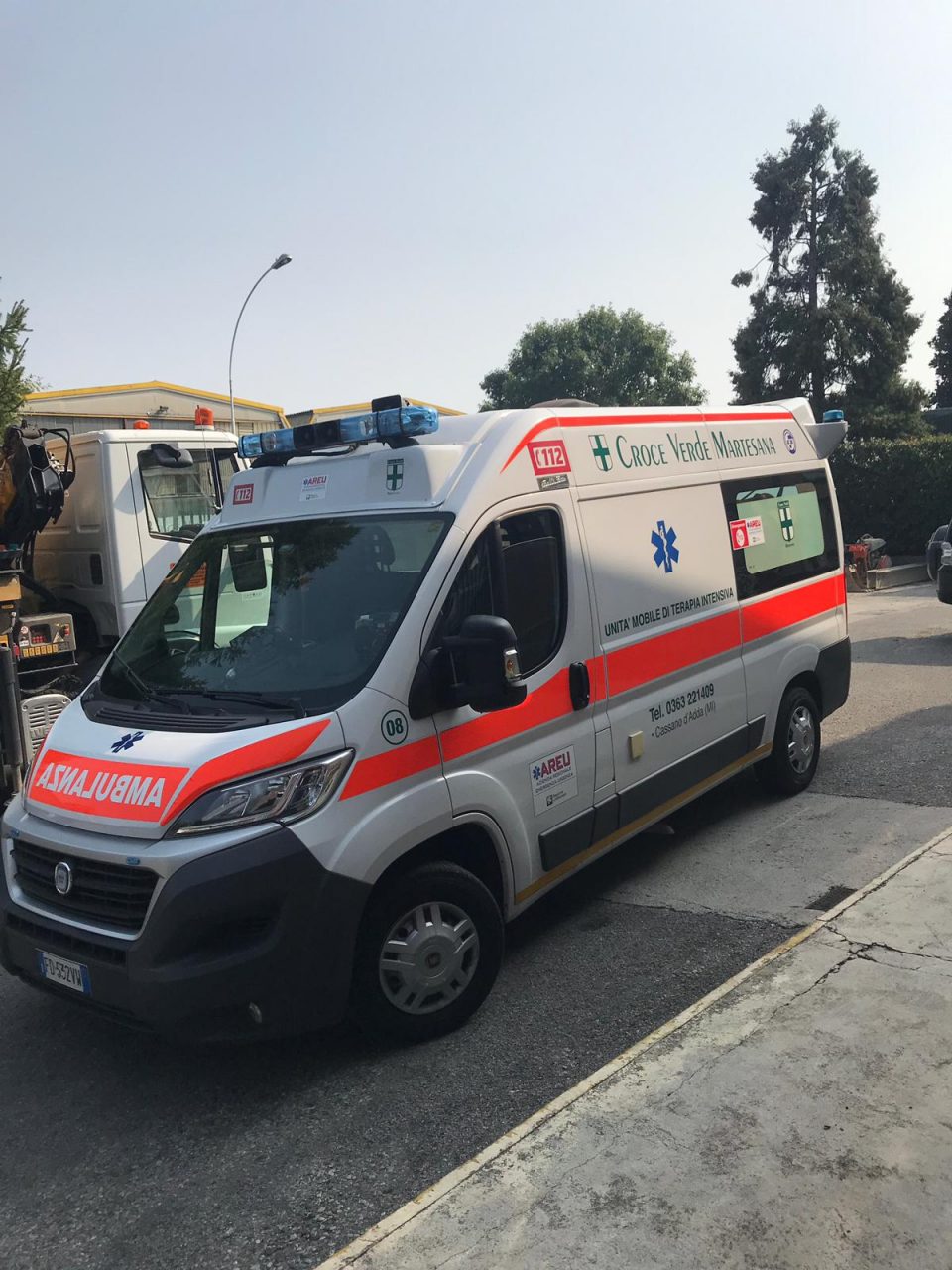 Infortunio sul lavoro, arriva l’elisoccorso