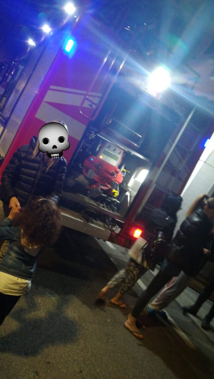 Pompieri a Cassano nelle case comunali