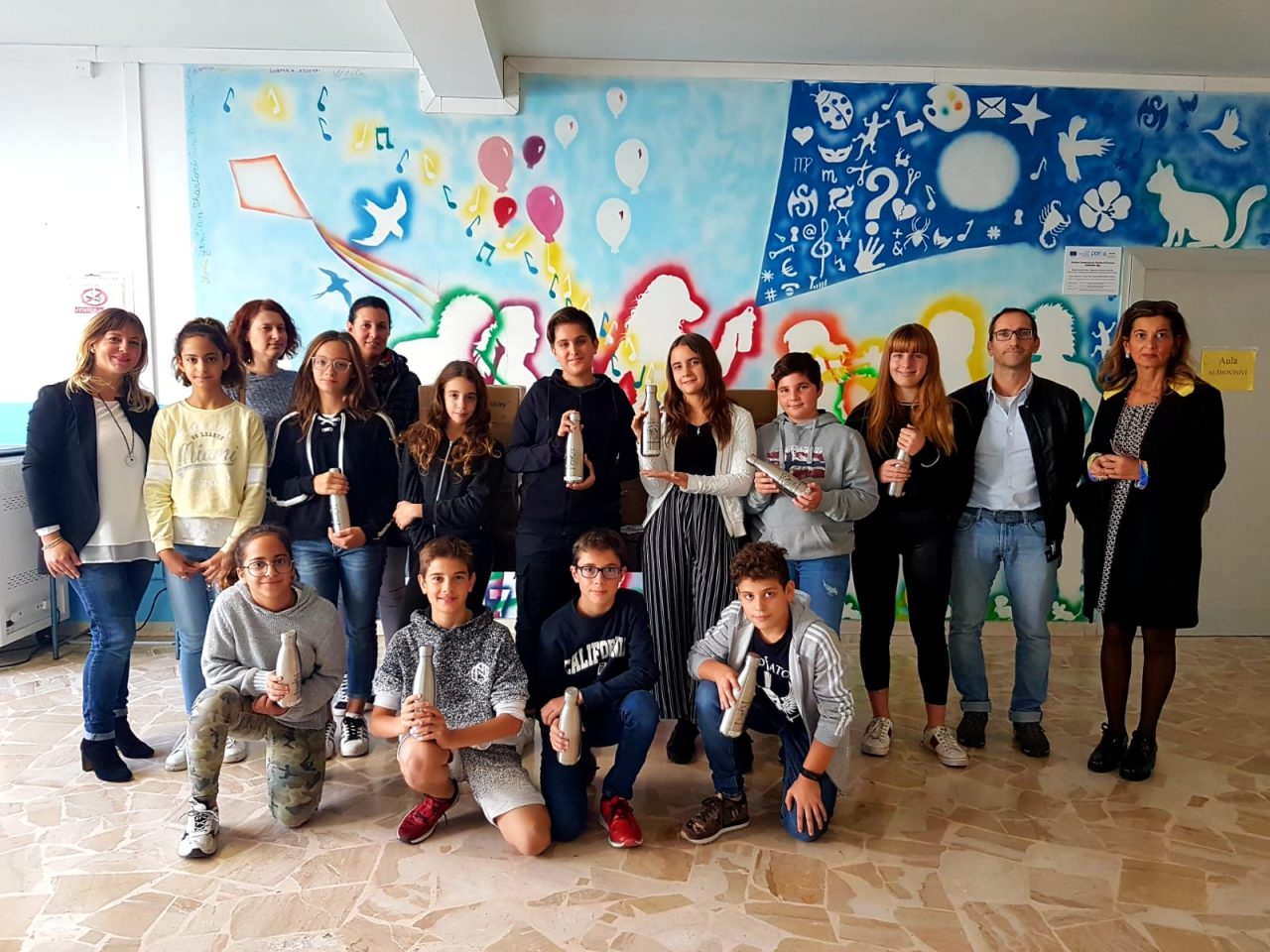 “Planet Volley” green; regala borracce metalliche per evitare il consumo di plastica