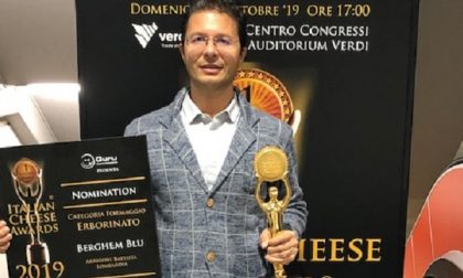 Il Berghem Blu di Arrigoni vince l'oscar del formaggio agli Italian Cheese Awards