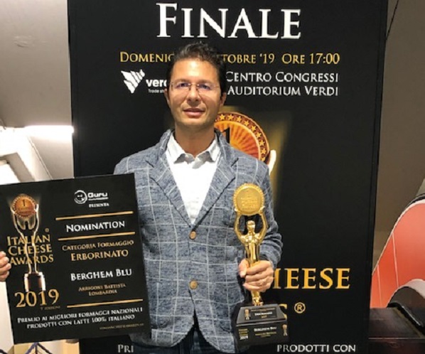 Il Berghem Blu di Arrigoni vince l’oscar del formaggio agli Italian Cheese Awards