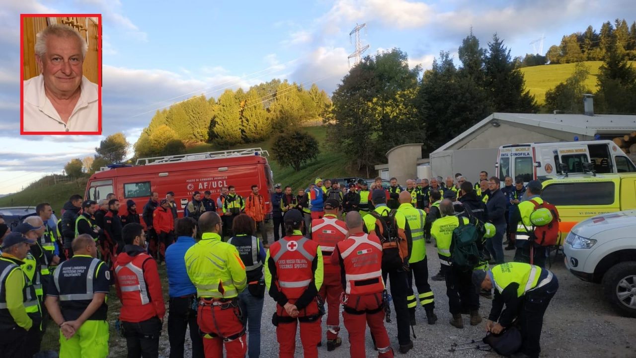 Sospese le ricerche di Franco Boschi, parla il Soccorso alpino