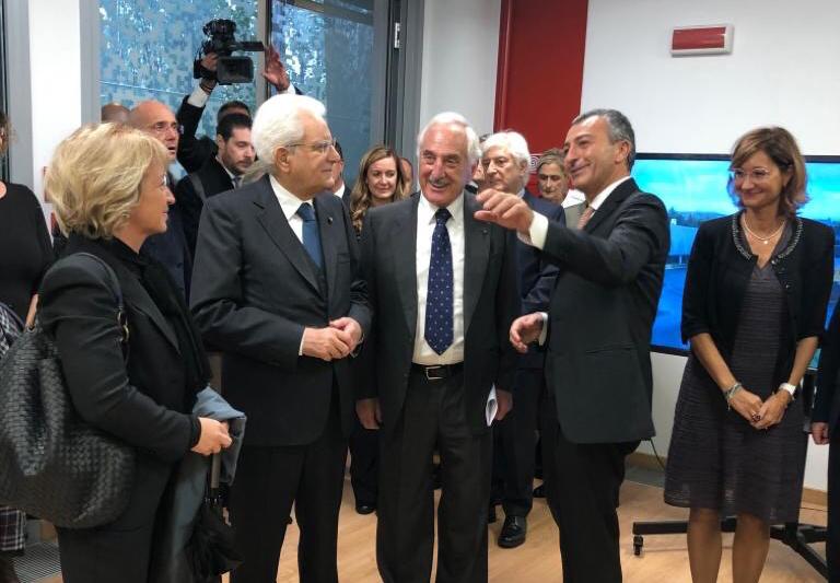 Mattarella al Kilometro Rosso per il decimo anniversario VIDEO