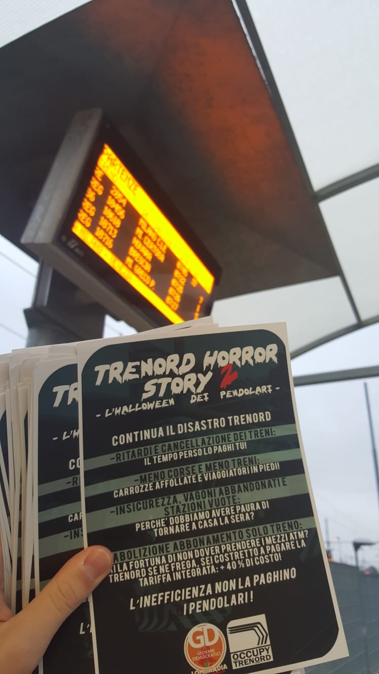 Trenord horror story 2 a Treviglio