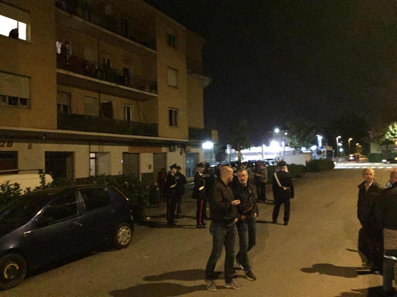 Nuova sede Fratelli d’Italia Treviglio, dopo gli insulti tensioni e  contro-manifestazione FOTO