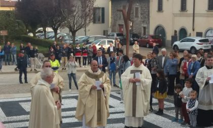 Ghisalba accoglie il suo nuovo parroco don Francesco Mangili FOTO